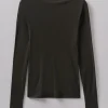 Aster Wool Lyocell High Neck Tee