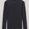 Aster Wool Lyocell High Neck Tee