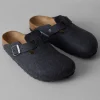 Birkenstock Boston Felted Clogs