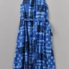 Block Print Batik Poplin Dress