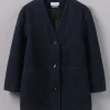 Boiled Wool Short Coat