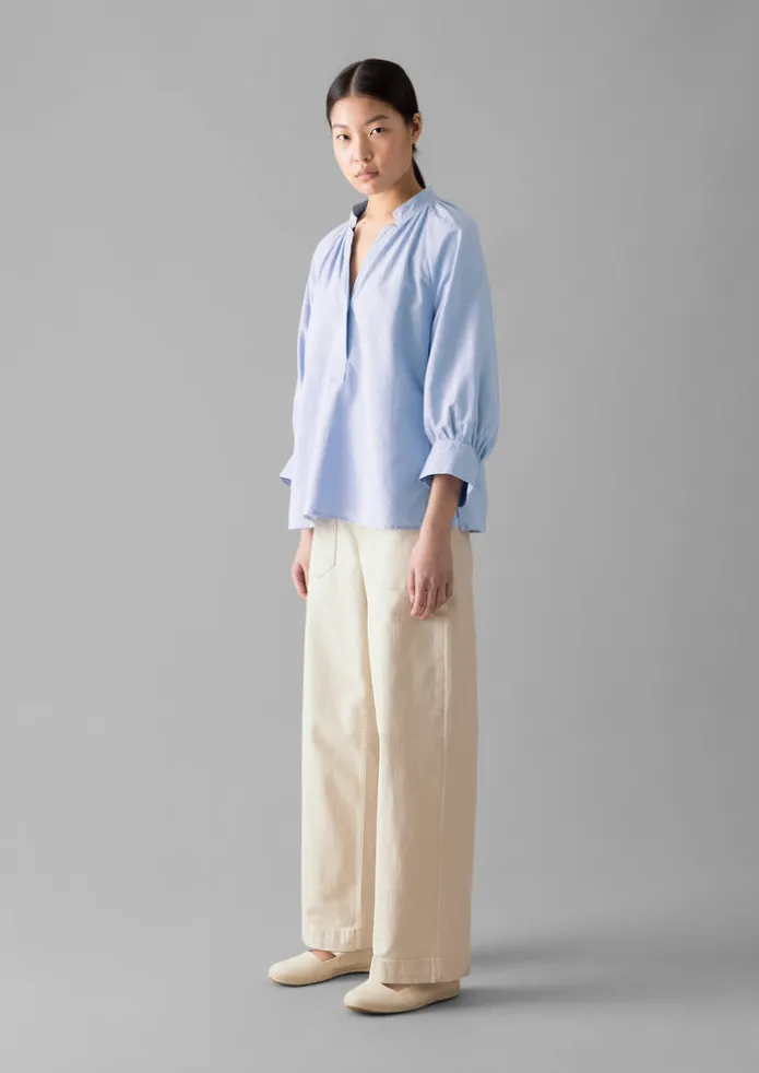 Catrin Cotton Oxford Easy Shirt