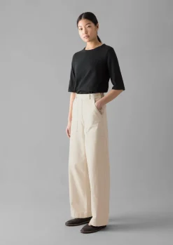 Cleo Garment Dyed Organic Cotton Tee