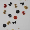 Cosmos Lokta Paper Rosette Garland