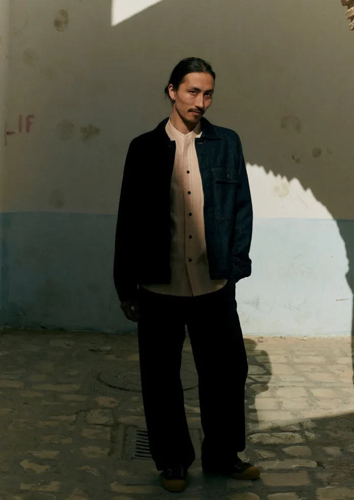 Cotton Hemp Denim Jacket