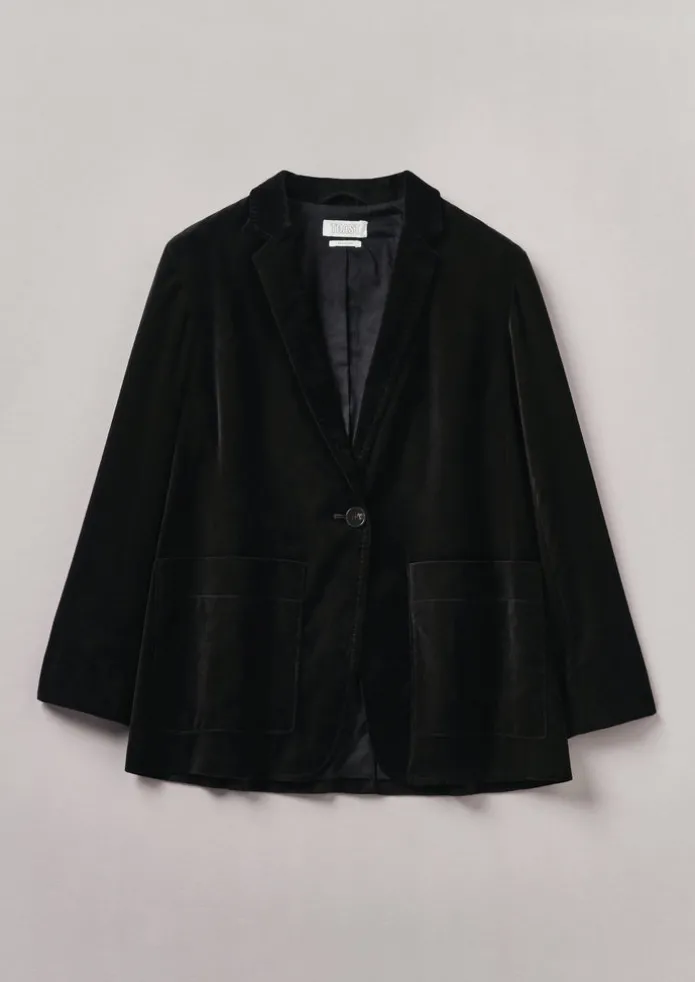 Cotton Velvet Jacket