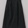 Denim Wrap Skirt