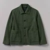 Dogtooth Wool Chore Jacket