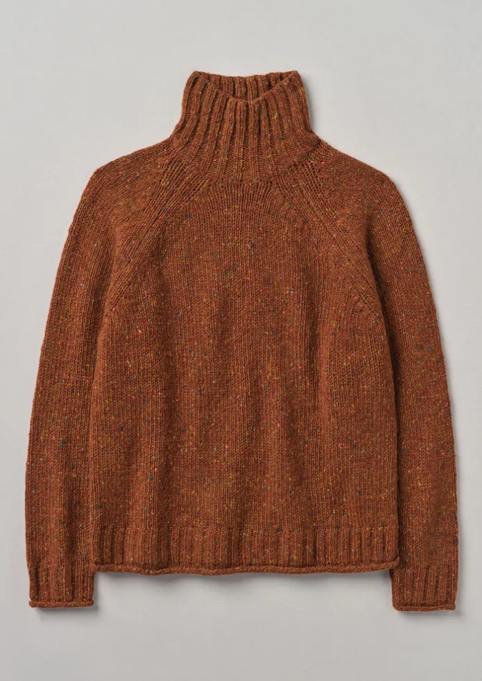 Donegal Roll Neck Sweater