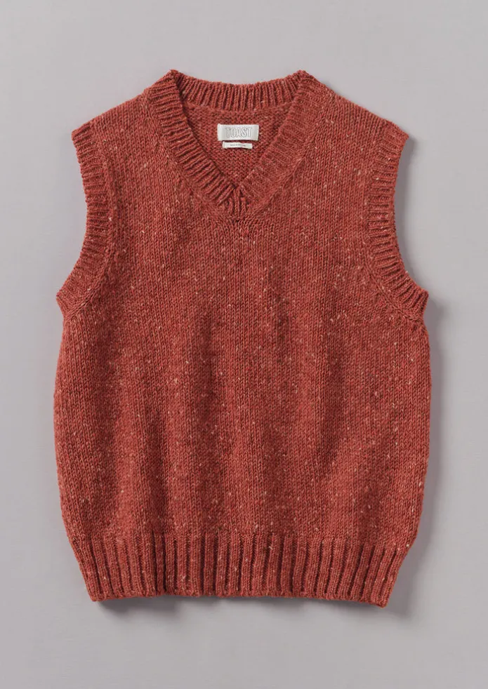 Donegal Wool Knitted Tank