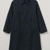 Double Breasted Wool Overcoat