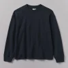 Dropped Shoulder Loopback Jersey Sweatshirt