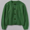 Eden Wool Cashmere Raglan Cardigan