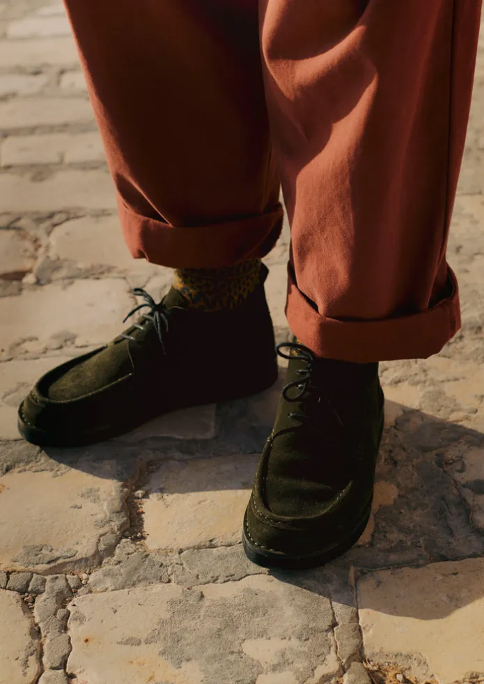 Fracap Suede Camp Shoes