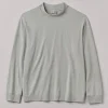 Garment Dyed Cotton Long Sleeve Tee