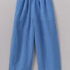 Garment Dyed Linen Barrel Leg Trousers