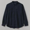 Garment Dyed Point Collar Shirt