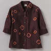 Gia Hand Bandhini Silk Shirt