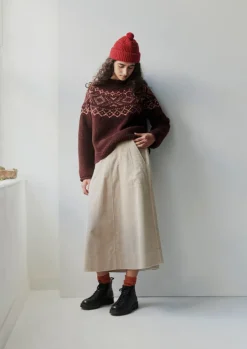 Graphic Yoke Sweater