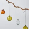 Hand Blown Glass Bauble Set
