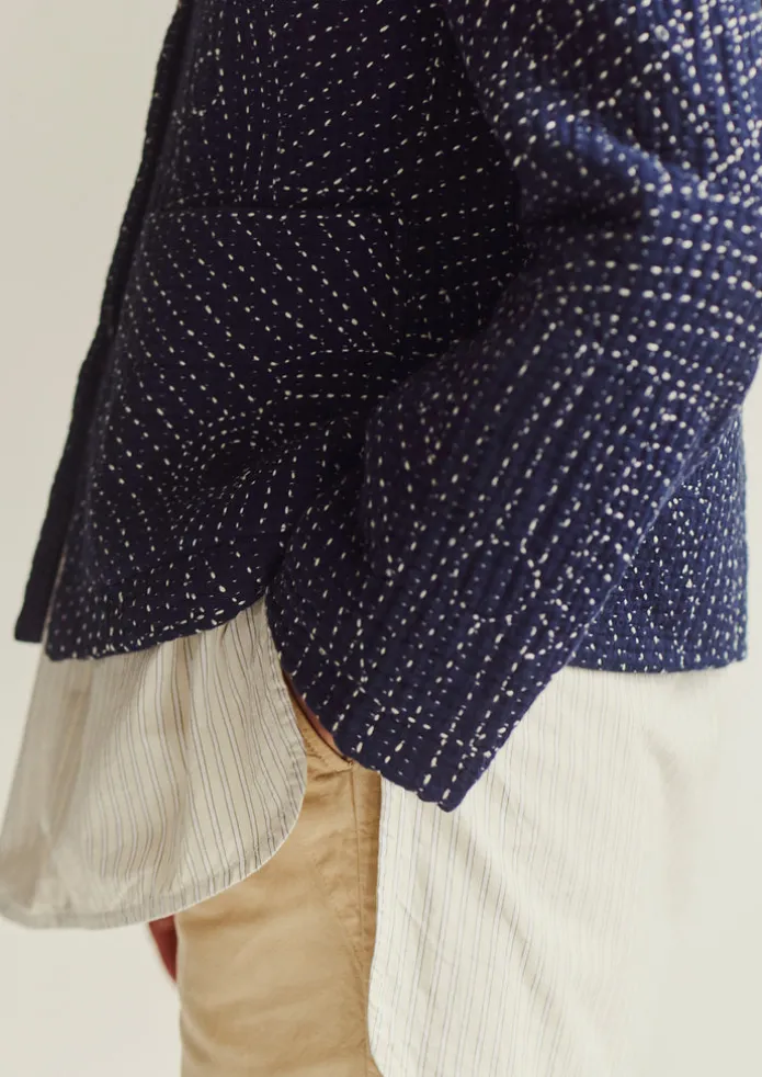 Hand Embroidered Kantha Jacket