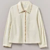 Hand Embroidered Textured Cotton Shirt
