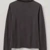 High Neck Soft Cotton Tee
