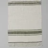 Irregular Stripe Linen Tea Towel