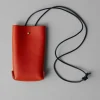Kate Sheridan Jigsaw Leather Pouch Bag