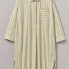 Nova Stripe Flannel Nightshirt