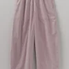 Organic Cord Barrel Leg Trousers