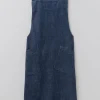 Organic Denim Cross Back Apron
