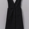 Organic Denim Pinafore Dress