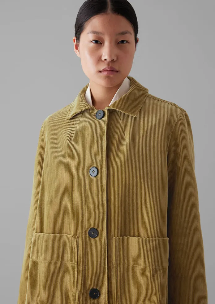 Patch Pocket Organic Cord Jacket