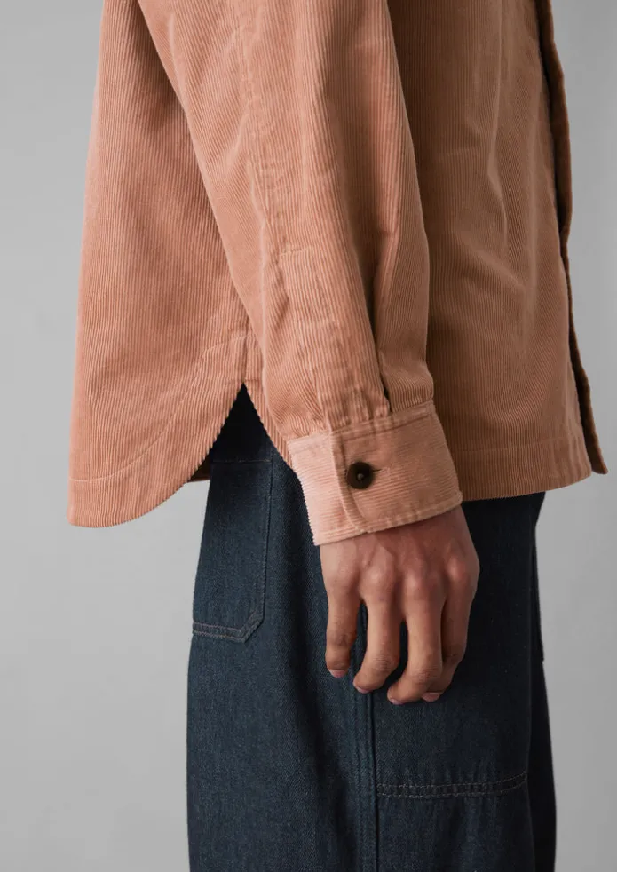 Point Collar Organic Cord Shirt