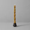 Skar Organics Beeswax Twist Dinner Candle