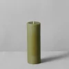 Skar Organics Dyed Beeswax Pillar Candle