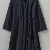 Textured Cotton Poplin Wrap Shirt